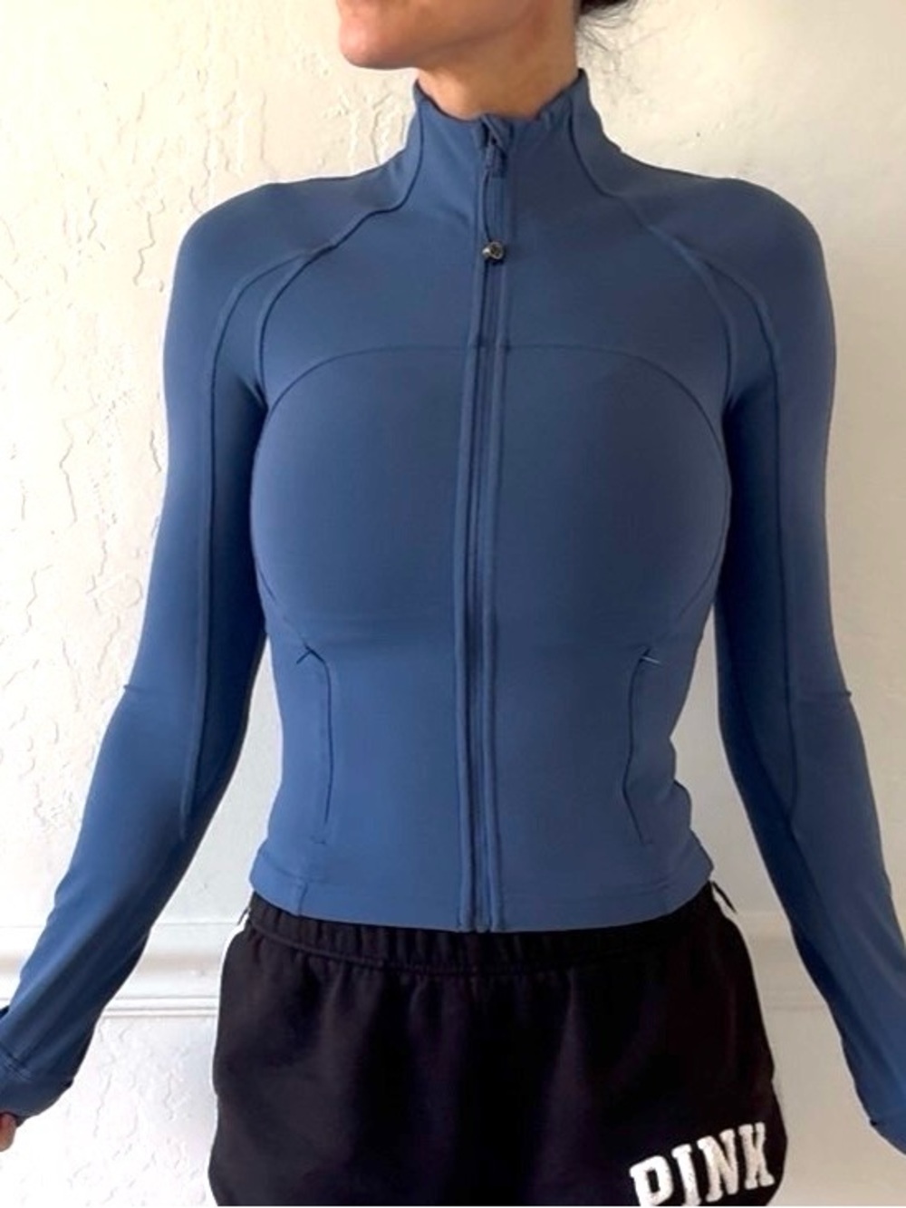 NWOT- lululemon athletica Women's Slate Blue Full-Zip Ski Jacket Sz 2